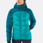 Rab Mont 626R0127 | Rab nötrino pro kuş tüyü ceket lacivert/akuamarin kadınlar