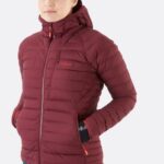 Rab Mont 626R0144 | Rab sonsuzluk mikrolight kuş tüyü ceket derin funda kadınlar