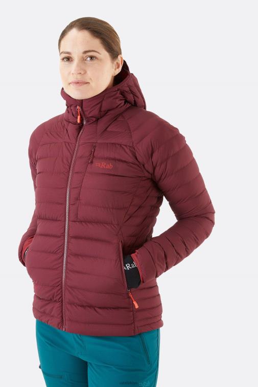Rab Mont 626R0144 | Rab sonsuzluk mikrolight kuş tüyü ceket derin funda kadınlar - Görsel 1