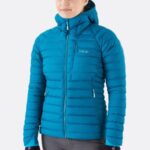 Rab Mont 626R0146 | Rab sonsuzluk mikrolight kuş tüyü ceket lacivert kadınlar