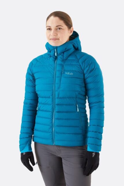 Rab Mont 626R0146 | Rab sonsuzluk mikrolight kuş tüyü ceket lacivert kadınlar