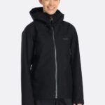 Rab Mont 626R0186 | Rab namche gore-tex® ceket siyah kadınlar