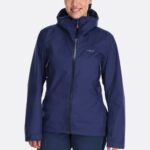 Rab Mont 626R0197 | Rab arc eco su geçirmez ceket vatansever mavi kadınlar