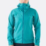 Rab Mont 626R0199 | Rab arc eco su geçirmez ceket fırtına yeşili kadınlar