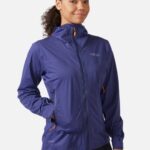 Rab Mont 626R0209 | Rab kinetik 2.0 su geçirmez ceket vatansever mavi kadınlar