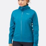 Rab Mont 626R0210 | Rab kinetik 2.0 su geçirmez ceket lacivert kadınlar