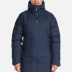 Rab Mont 626R021 | Rab valiance su geçirmez kuş tüyü parka derin mürekkep kadınlar