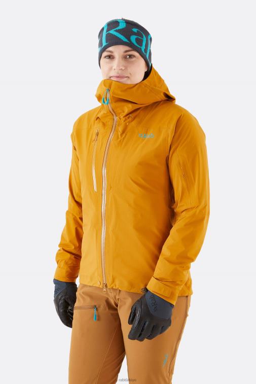 Rab Mont 626R0220 | Rab khroma cirque gore-tex ceket koyu renkli balkabagi kadınlar - Görsel 1