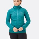 Rab Mont 626R0229 | Rab borealis ceket marina mavisi kadınlar