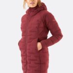 Rab Mont 626R032 | Rab arşın streç parka derin funda kadınlar