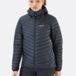 Rab Mont 626R035 | Rab cirrus alp yalıtımlı ceket Beluga kadınlar