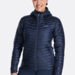 Rab Mont 626R055 | Rab cirrus flex 2.0 yalıtımlı kapüşonlu ceket derin mürekkep kadınlar
