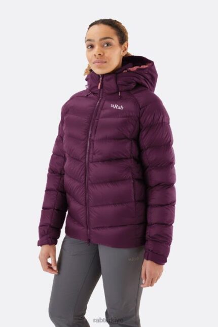 Rab Mont 626R063 | Rab axion pro kuş tüyü ceket patlıcan kadınlar
