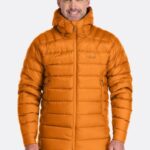 Rab Mont 626R0731 | Rab elektron pro kuş tüyü ceket marmelat erkekler