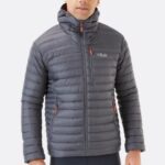Rab Mont 626R0739 | Rab microlight alp kuş tüyü ceket grafen erkekler
