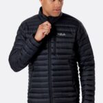 Rab Mont 626R0747 | Rab mikrolight kuş tüyü ceket siyah erkekler