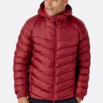 Rab Mont 626R0761 | Rab nebula pro yalıtımlı ceket öküz kanı kırmızısı erkekler