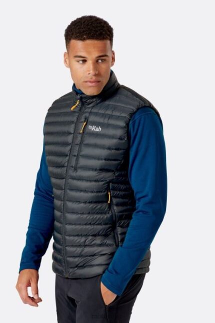 Rab Mont 626R0766 | Rab mikrolight kuş tüyü yelek Beluga erkekler