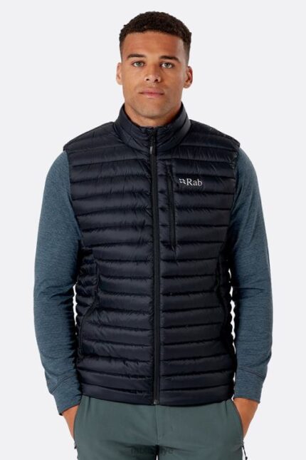 Rab Mont 626R0767 | Rab mikrolight kuş tüyü yelek siyah erkekler