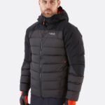 Rab Mont 626R0814 | Rab sonsuzluk Alp kuş tüyü ceket siyah/antrasit erkekler