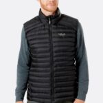 Rab Mont 626R0830 | Rab cirrus yalıtımlı yelek siyah erkekler