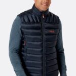 Rab Mont 626R0831 | Rab elektron pro kuş tüyü yelek Beluga erkekler