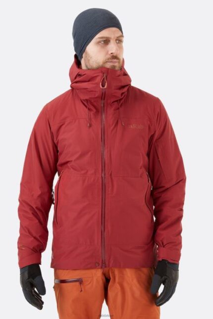 Rab Mont 626R0838 | Rab khroma volition gore-tex ceket öküz kanı kırmızısı erkekler