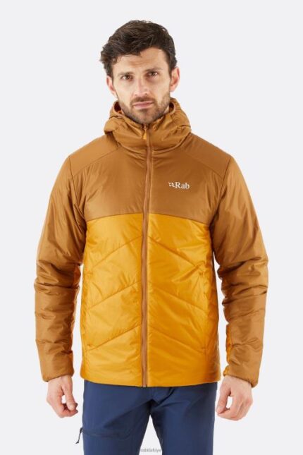 Rab Mont 626R0886 | Rab xenon 2.0 yalıtımlı ceket karamel/koyu balkabağı erkekler
