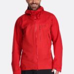 Rab Mont 626R0906 | Rab latok dağ gore-tex® pro ceket yükselen kırmızı erkekler