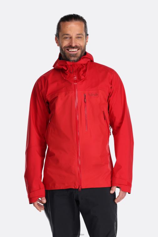 Rab Mont 626R0906 | Rab latok dağ gore-tex® pro ceket yükselen kırmızı erkekler - Görsel 1
