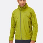 Rab Mont 626R0918 | Rab kinetik 2.0 su geçirmez ceket kavak yeşili erkekler