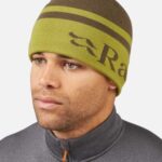 Rab Outdoor Türkiye 626R0536 | Rab rab logolu bantlı bere ordu/aspen yeşili üniseks