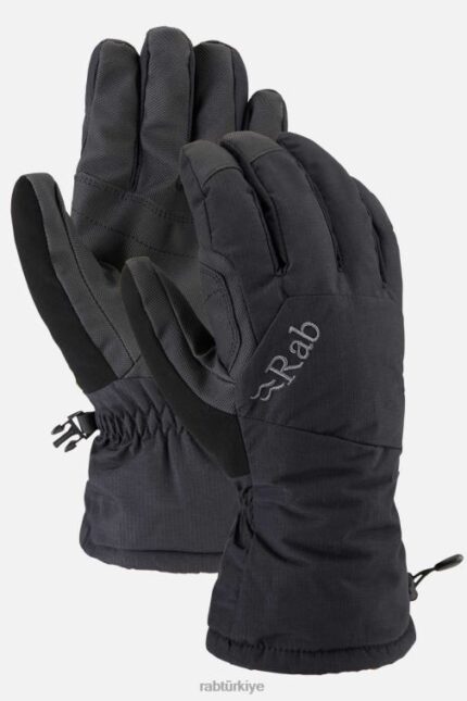 Rab Outdoor Türkiye 626R0638 | Rab fırtına eldiveni siyah üniseks