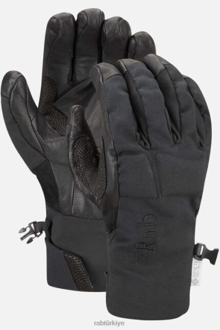 Rab Outdoor Türkiye 626R0645 | Rab gore-tex® infinium eksen eldiveni siyah üniseks