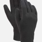 Rab Outdoor Türkiye 626R0651 | Rab ipeksi eldiven siyah üniseks
