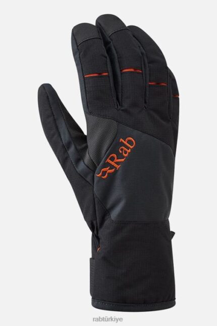 Rab Outdoor Türkiye 626R0657 | Rab cresta gore-tex® eldiven siyah üniseks