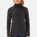 Rab Türkiye 626R0330 | Rab quest polar kapüşonlu antrasit kadınlar