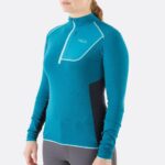 Rab Türkiye 626R0347 | Rab Syncrino hafif polar pull-on lacivert kadınlar