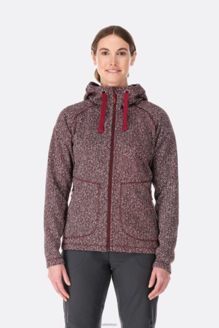 Rab Türkiye 626R0368 | Rab Amy Hoody rioja kadınlar