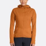 Rab Türkiye 626R0373 | Rab yükseliş zirvesi kapşonlu marmelat kadınlar