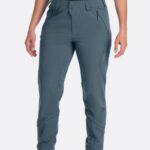 Rab Türkiye 626R0431 | Rab Softshell pantolona tırmanırken yükselen orion mavisi kadınlar