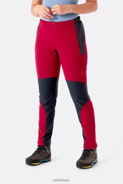 Rab Türkiye 626R0443 | Rab tork pantolonu kızıl kadınlar