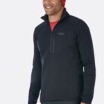 Rab Türkiye 626R0934 | Rab power Stretch pro çekmeli siyah erkekler